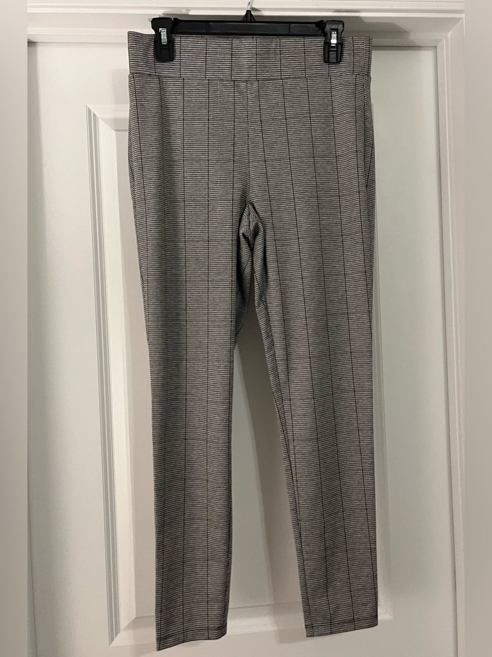 LOFT plaid skinny pants medium
